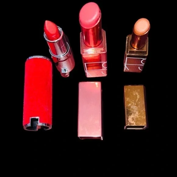 New Makeup Lip LOT 18 Piece Givenchy Nars Armani Aucoin Runway Bare Minerals